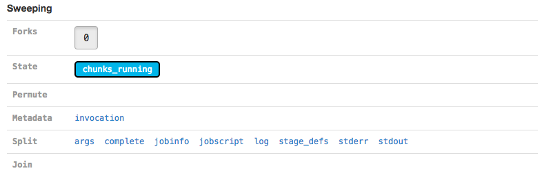 cellranger metadata pane - sweep